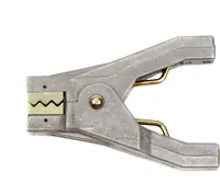 Integrated jagged edge jaw hand clamp